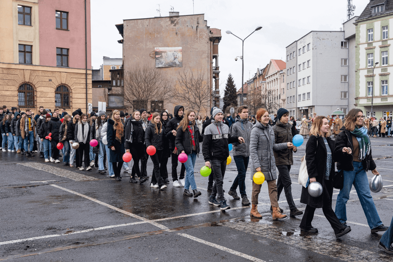 Maturalny polonez w Zabrzu