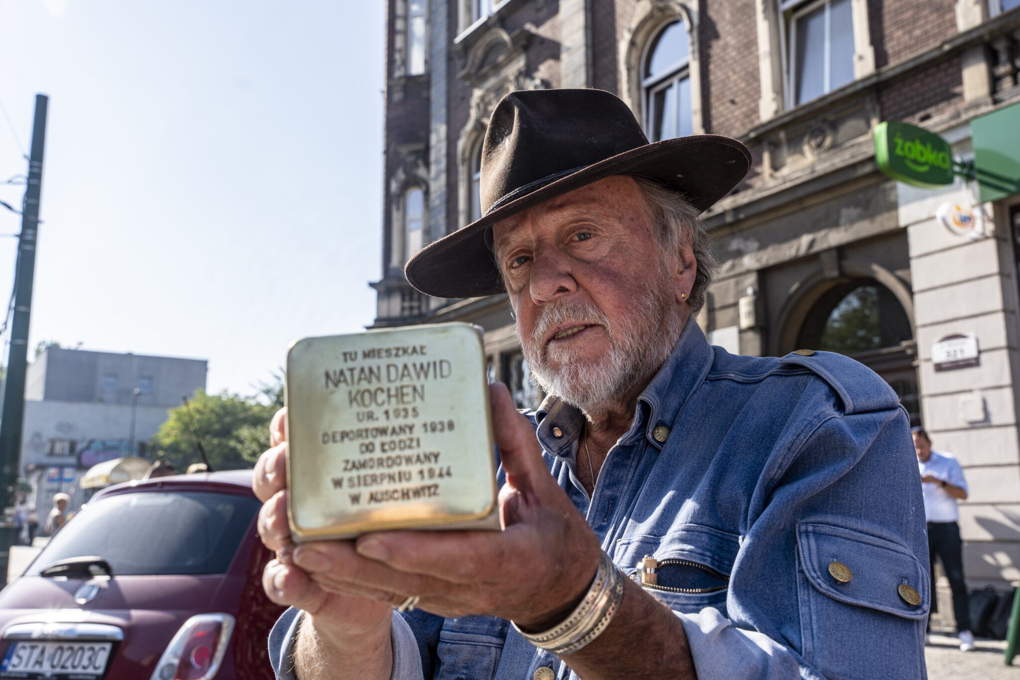 Stolpersteiny na ul. Wolności w Zabrzu