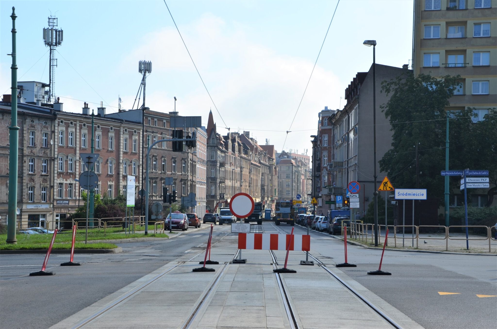 Ulica Wolności III etap remontu