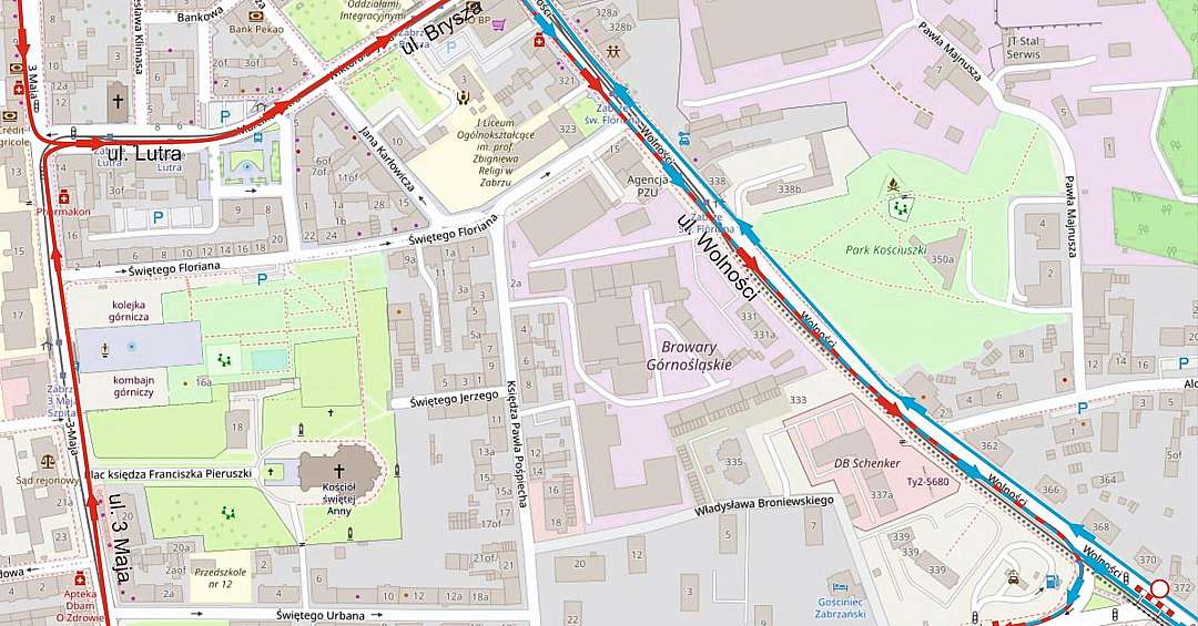 Zabrze Remont Torowiska Na Ulicy Wolności Wszedł W Kolejny Etap Są Kolejne Utrudnienia I Objazdy 0675